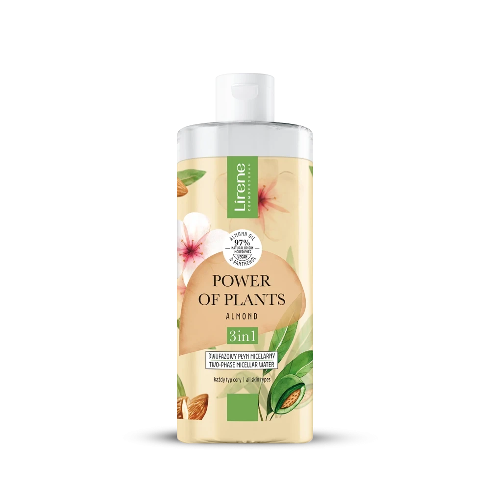 ماء ميسيالر ثنائي المرحلة باللوز | POWER OF PLANTS ALMOND TWO-PHASE MICELLAR WATER